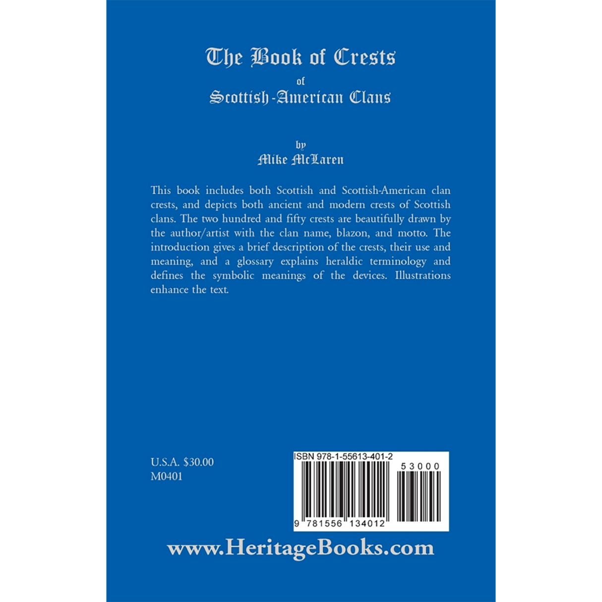 The Book of Crests of Scottish-American Clans back cover