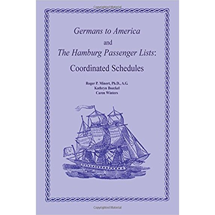 Germans to America and the Hamburg Passenger Lists: Coordinated Schedules