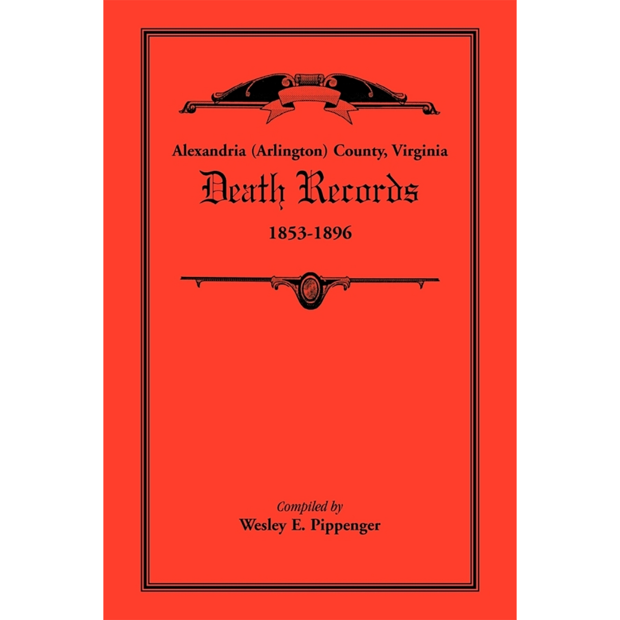 Alexandria (Arlington) County, Virginia Death Records, 1853-1896