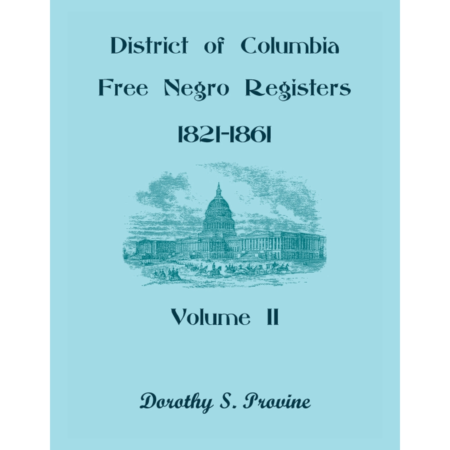 District of Columbia Free Black Registers, Volume 2