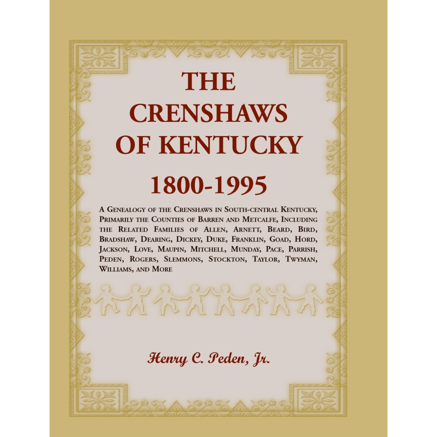 The Crenshaws of Kentucky, 1800-1995