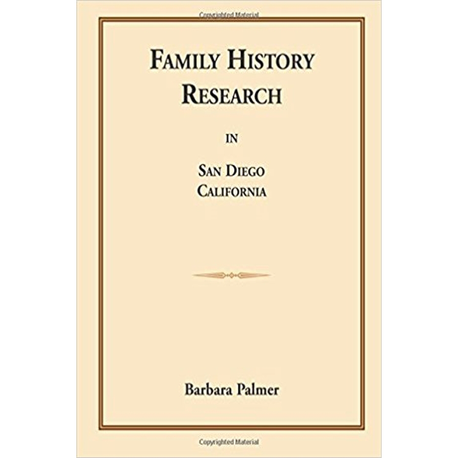 Family History Research in San Diego, California