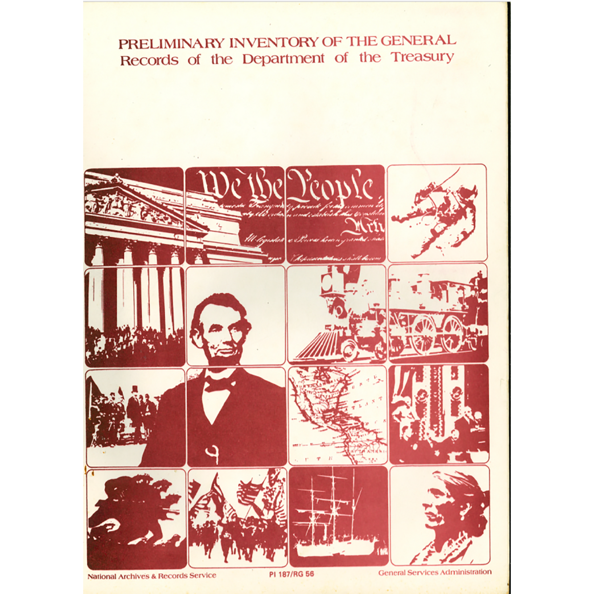 Preliminary Inventory of the General Records of the Department of the Treasury, Record Group 56