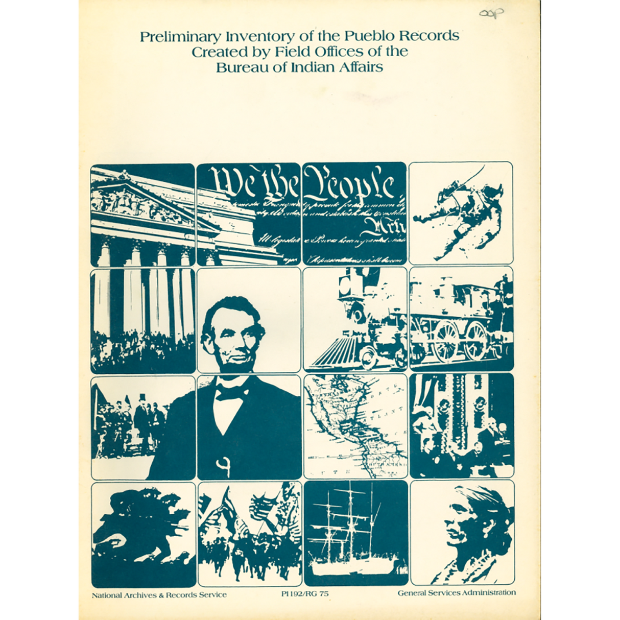 Preliminary Inventory of the Pueblo Records Created by Field Offices of the Bureau of Indian Affairs