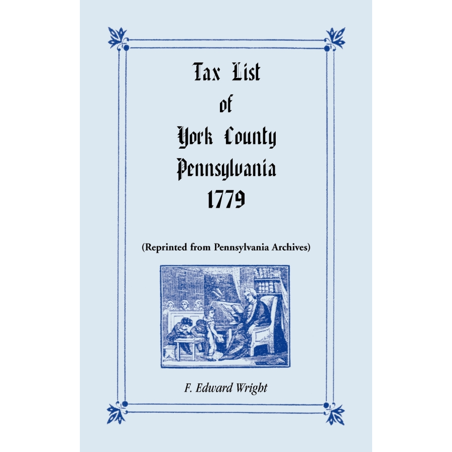Tax List of York County, Pennsylvania, 1779