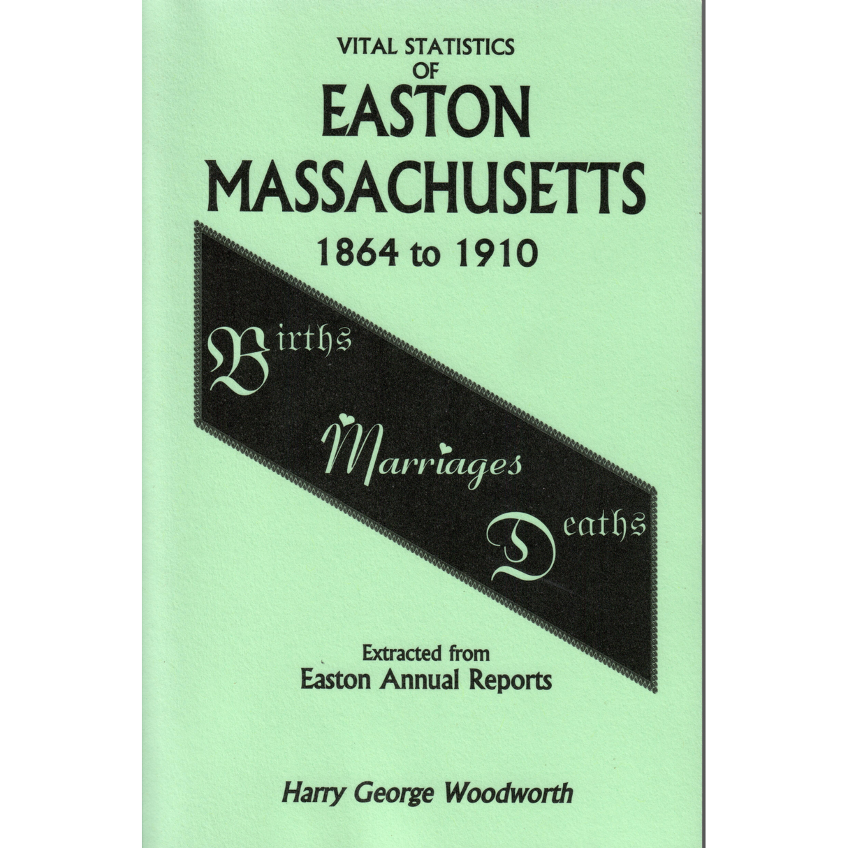 Vital Statistics of Easton, Massachusetts, 1864 to 1910, Births, Marriages, Deaths Extracted from Easton Annual Reports