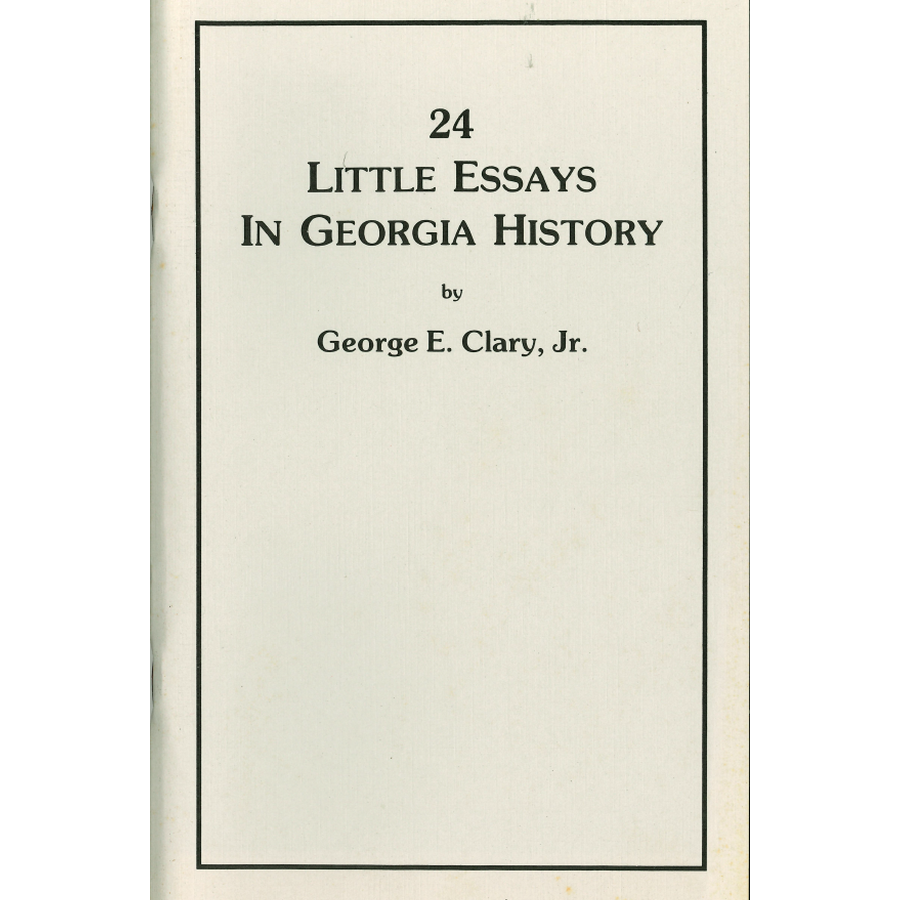 24 Little Essays in Georgia History