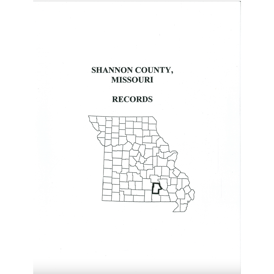 Shannon County, Missouri Records