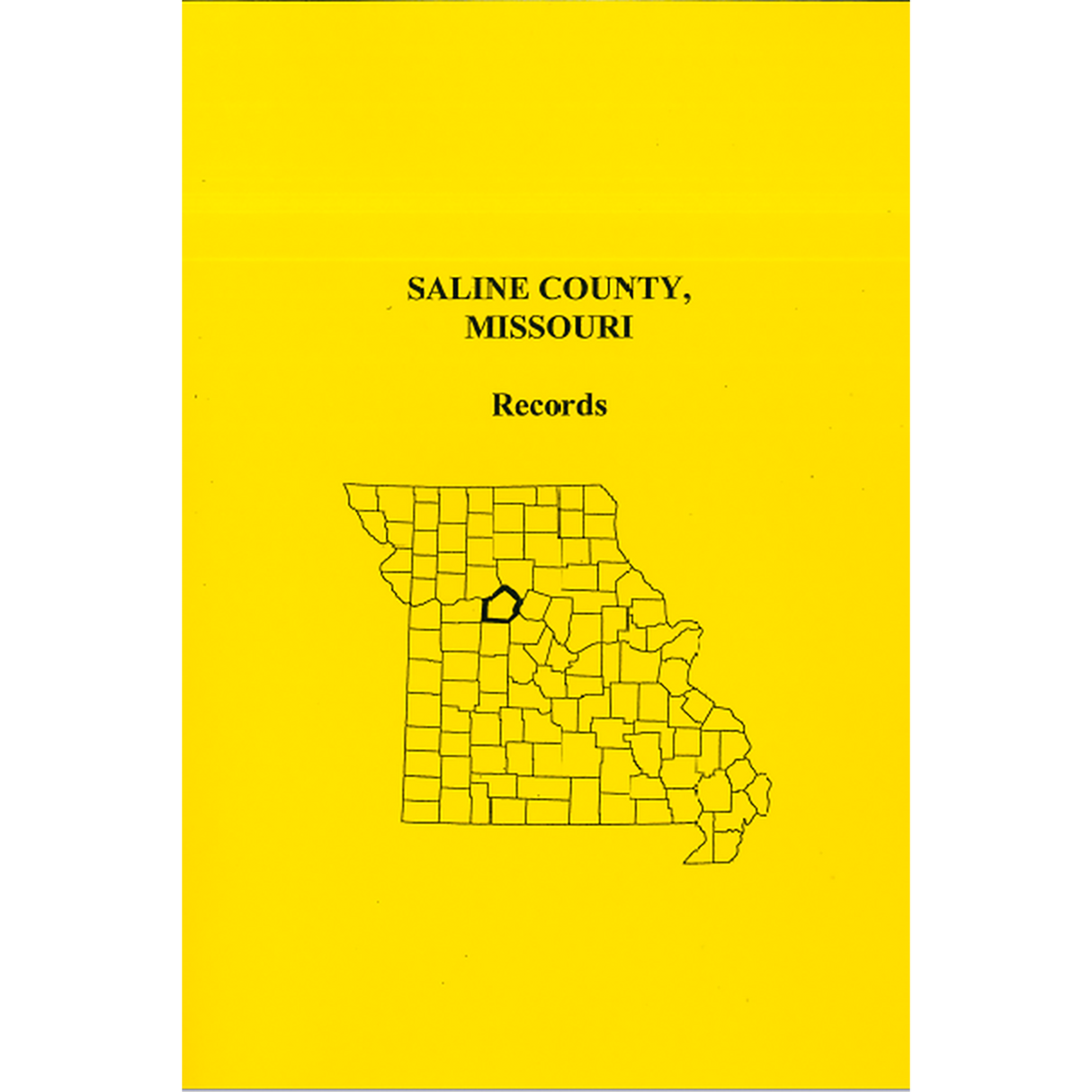 Saline County, Missouri Records