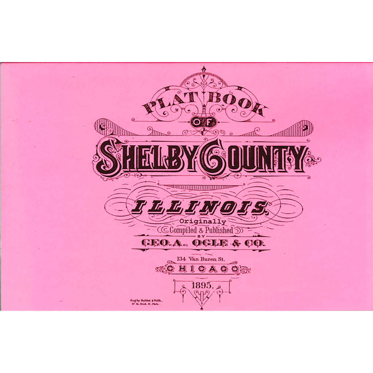 Plat book of Shelby County, Illinois