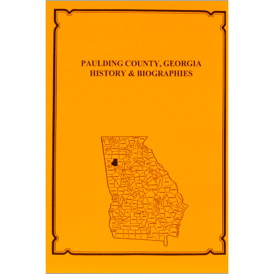Paulding County, Georgia History and Biographies