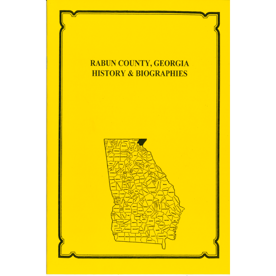 Rabun County, Georgia History and Biographies