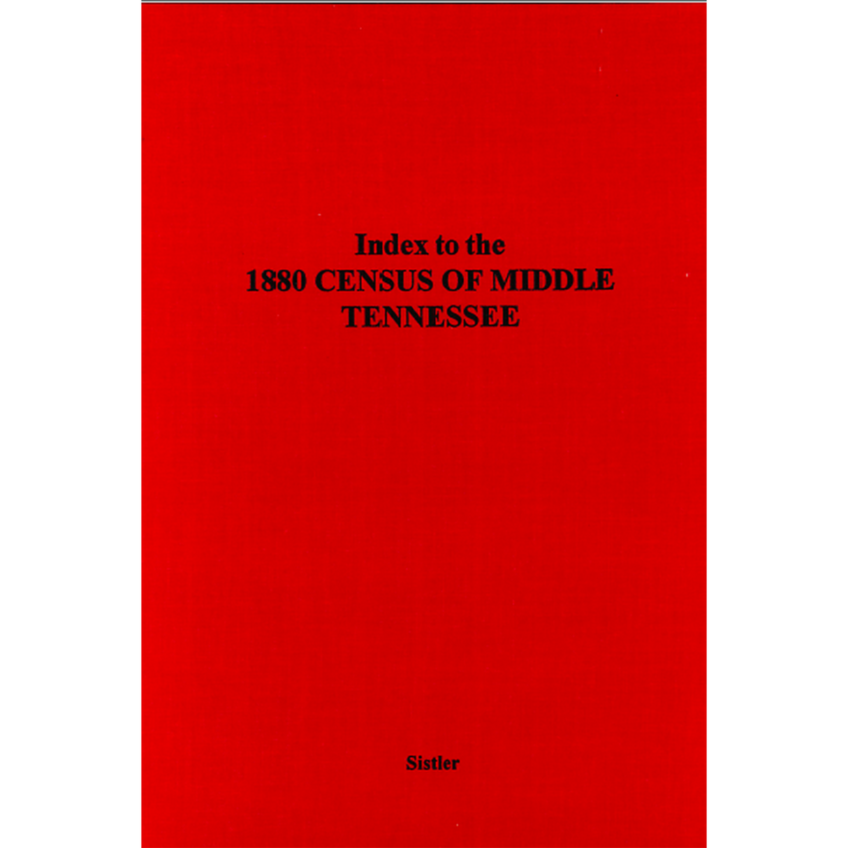 Index to the 1880 Census of Middle Tennessee