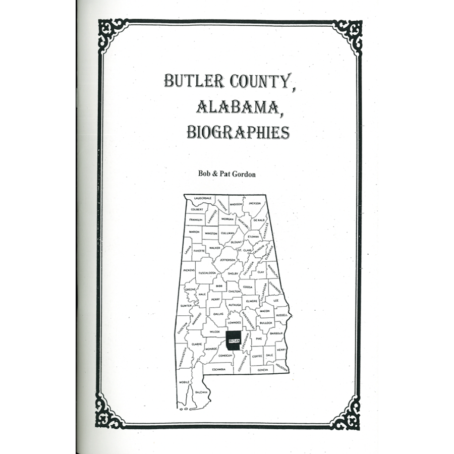 Butler County, Alabama Biographies