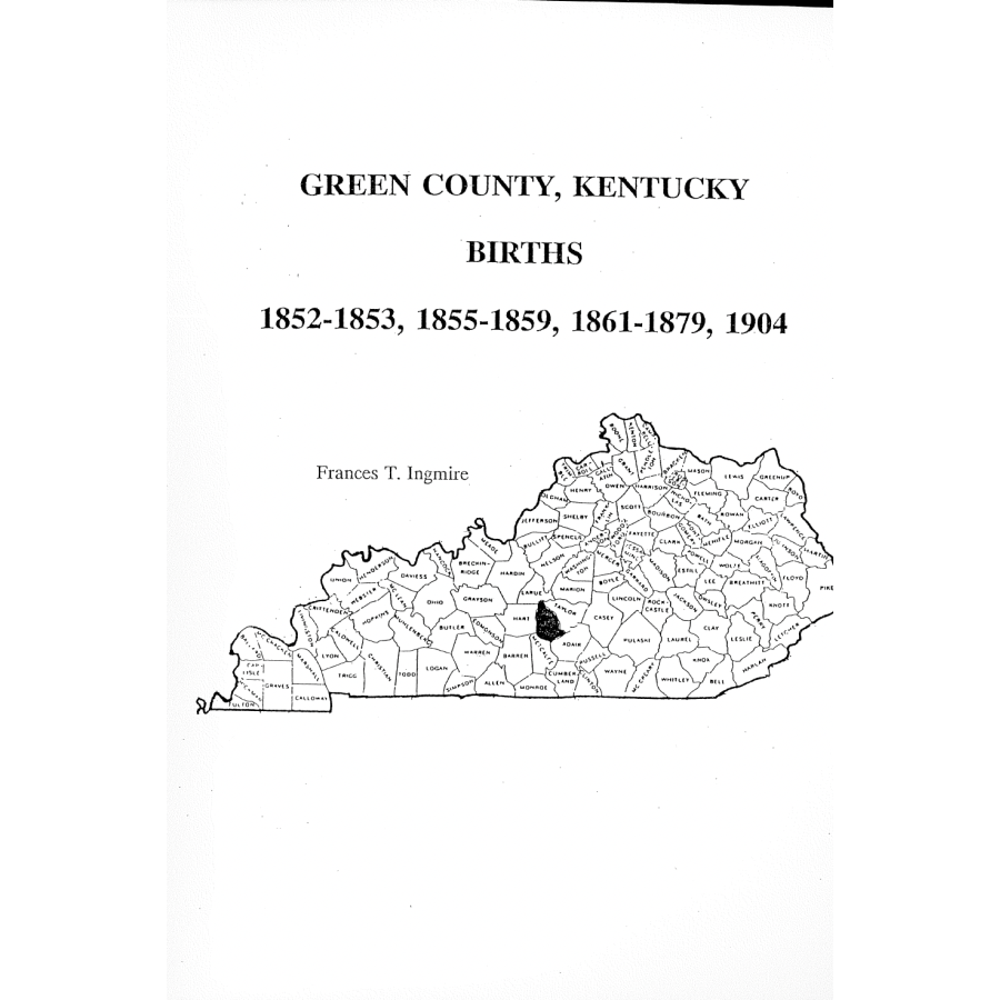 Green County, Kentucky Births