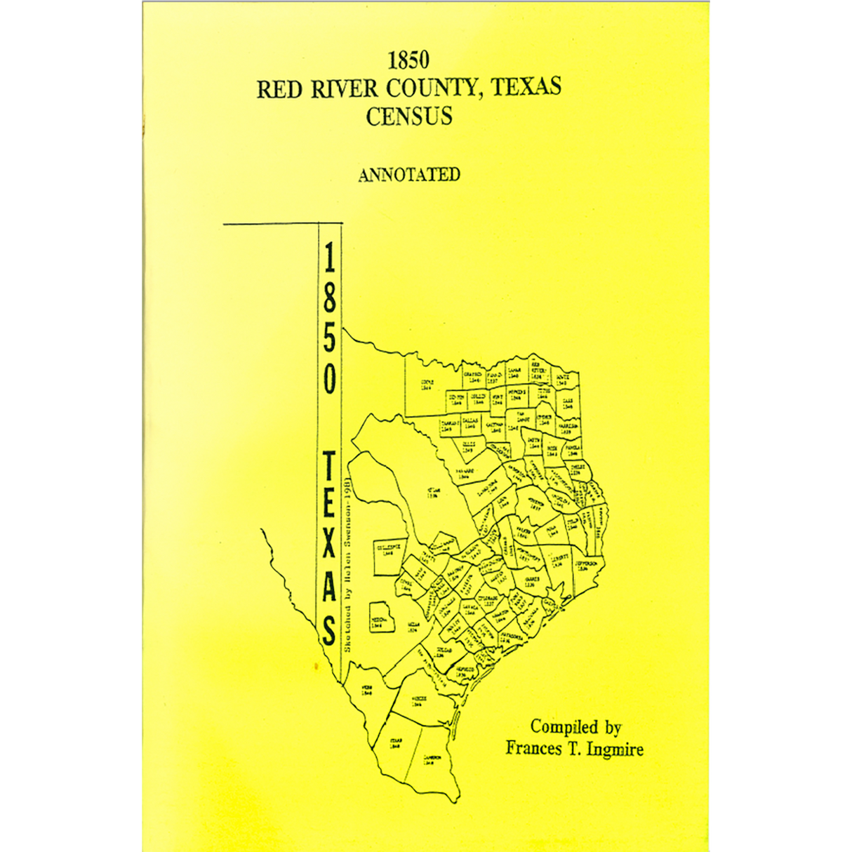 1850 Red River County, Texas Census
