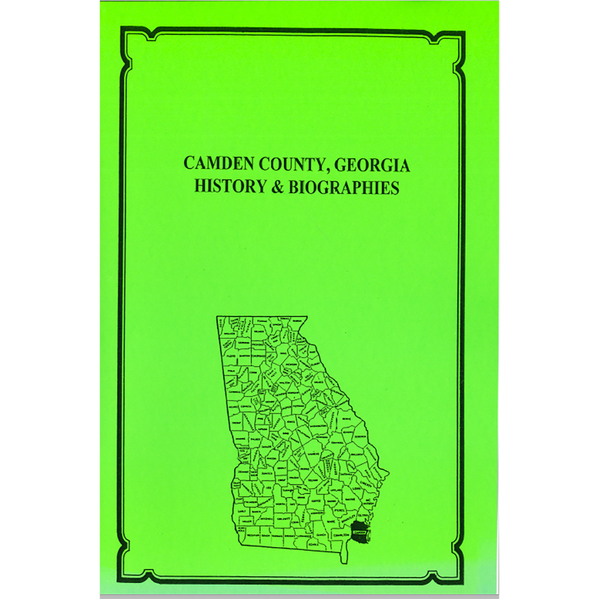 Camden County, Georgia History and Biographies