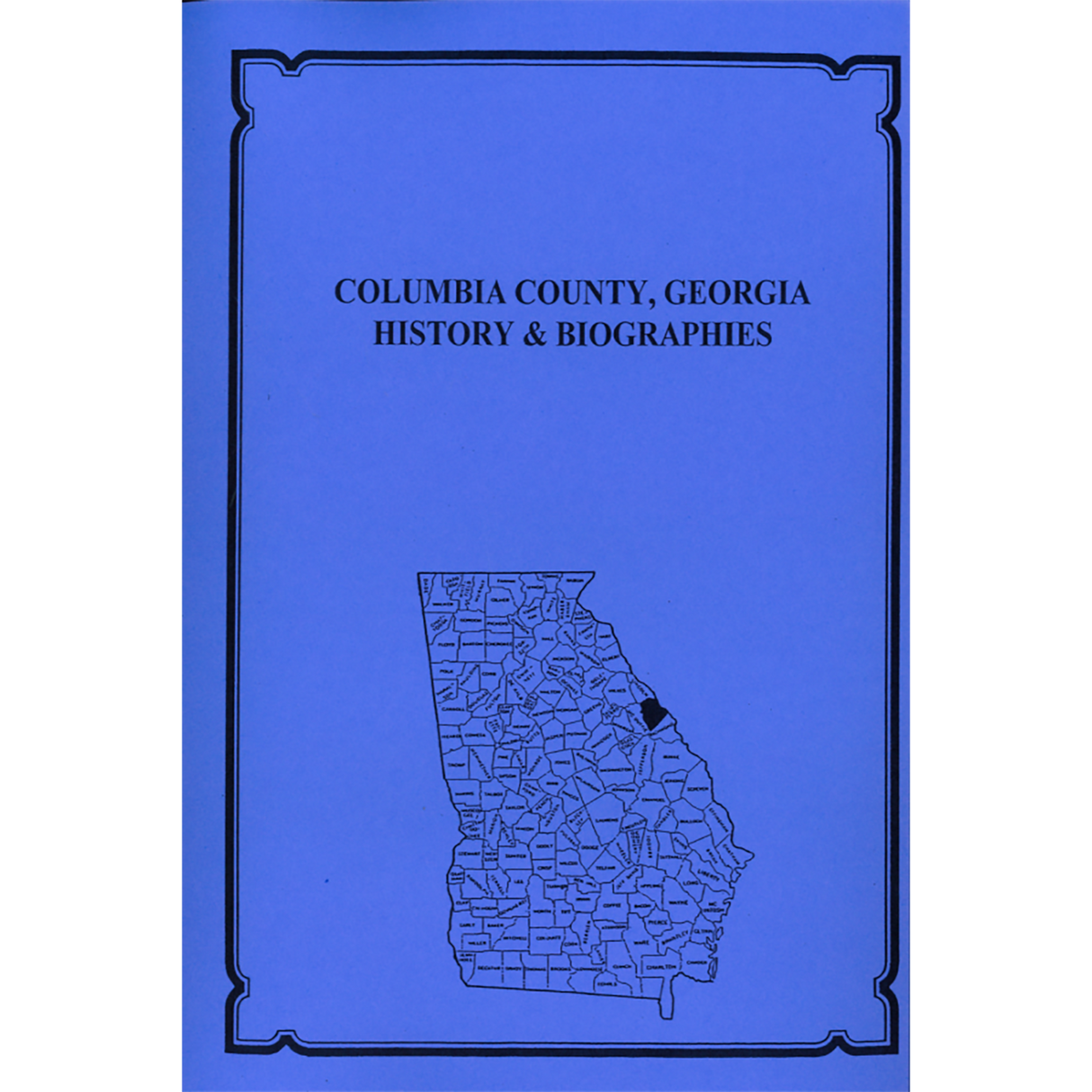 Columbia County, Georgia History and Biographies
