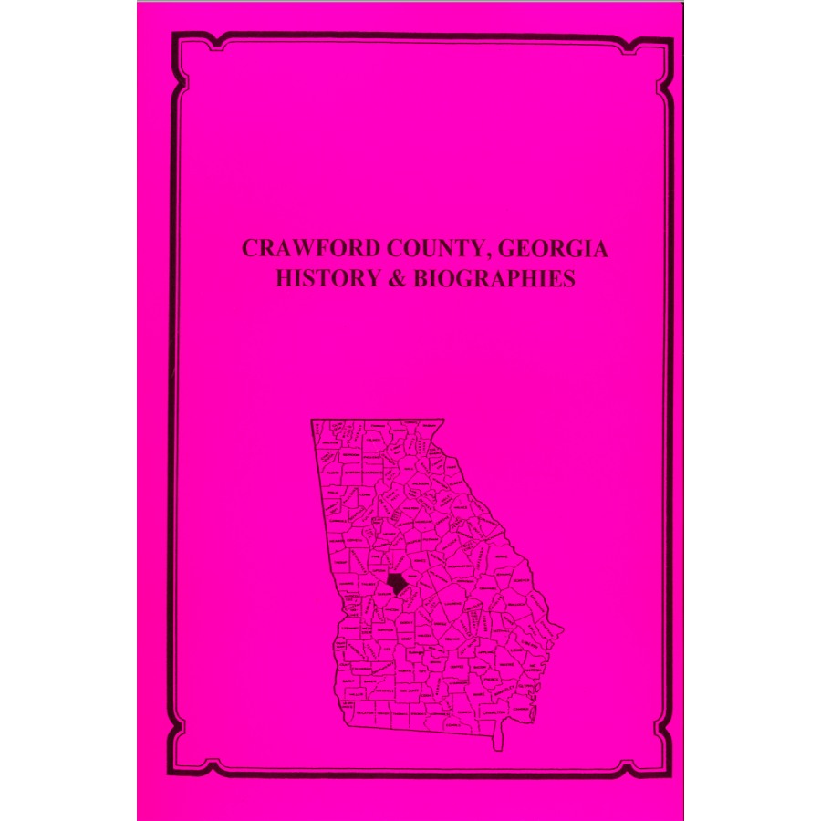 Crawford County, Georgia History and Biographies
