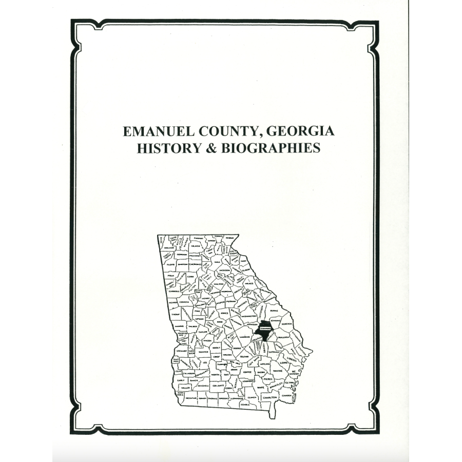 Emanuel County, Georgia History and Biographies