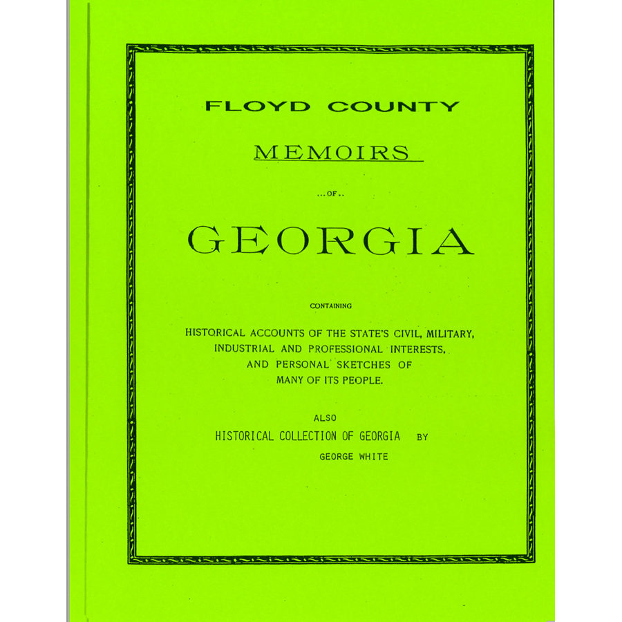 Floyd County, Georgia Biographies