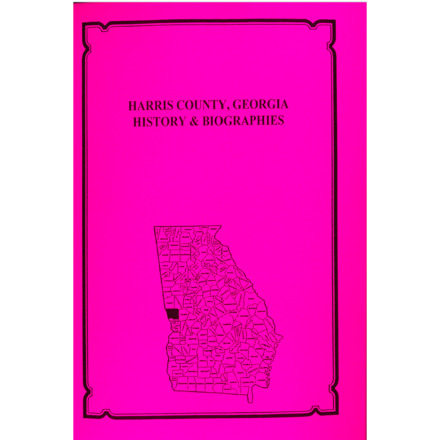 Harris County, Georgia History and Biographies
