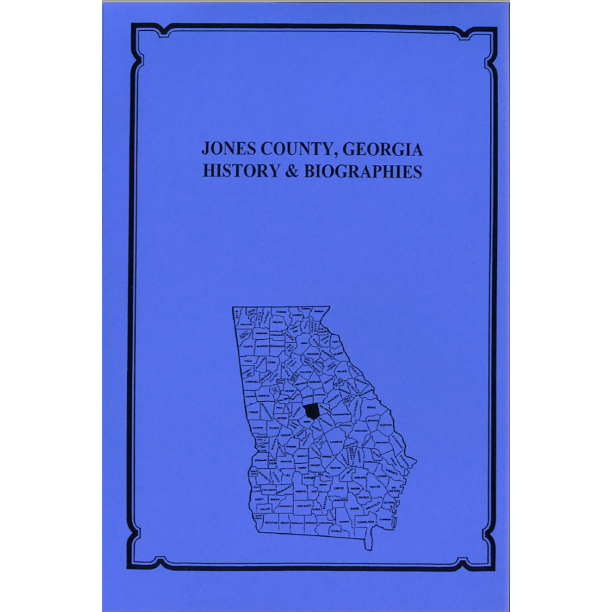 Jones County, Georgia History and Biographies