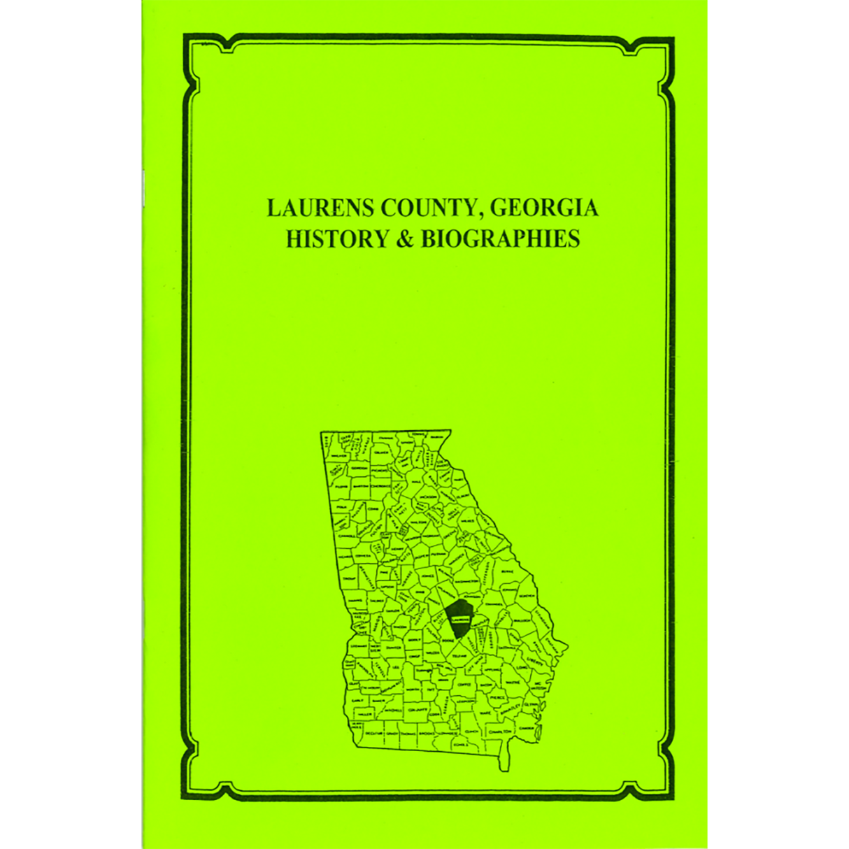 Laurens County, Georgia History and Biographies