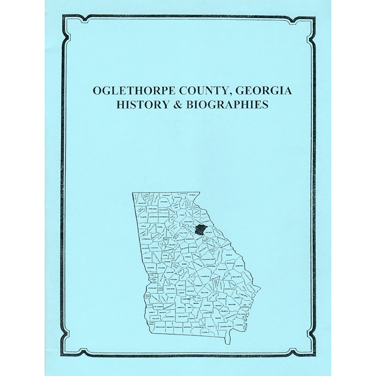 Oglethorpe County, Georgia History and Biographies