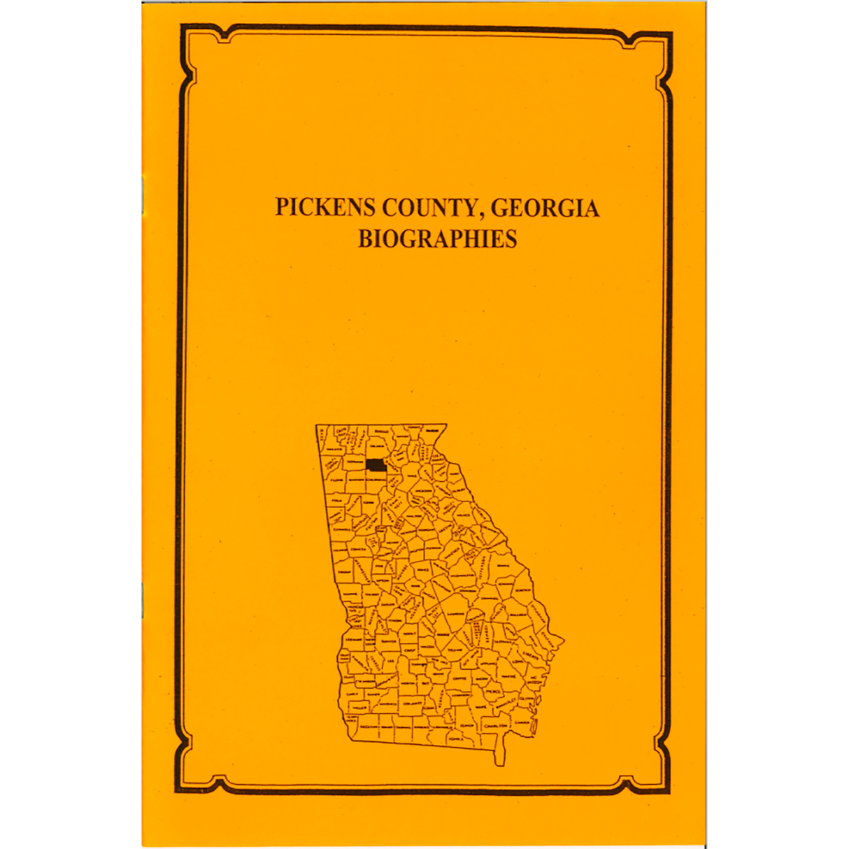 Pickens County, Georgia Biographies