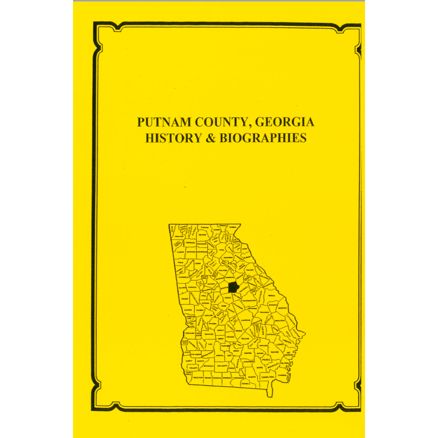 Putnam County, Georgia History and Biographies