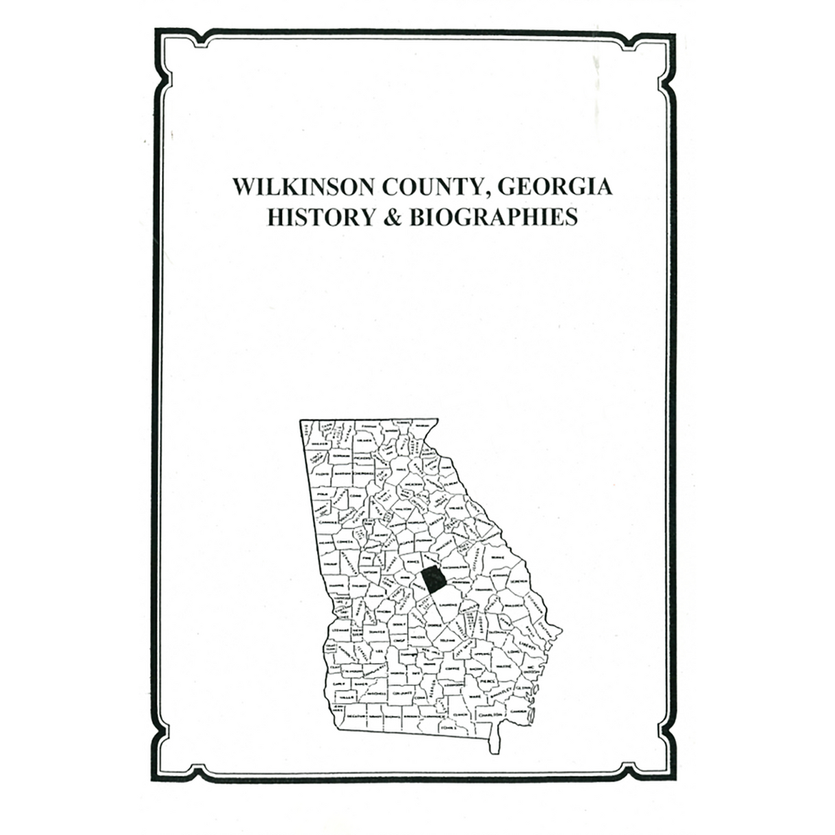 Wilkinson County, Georgia History and Biographies