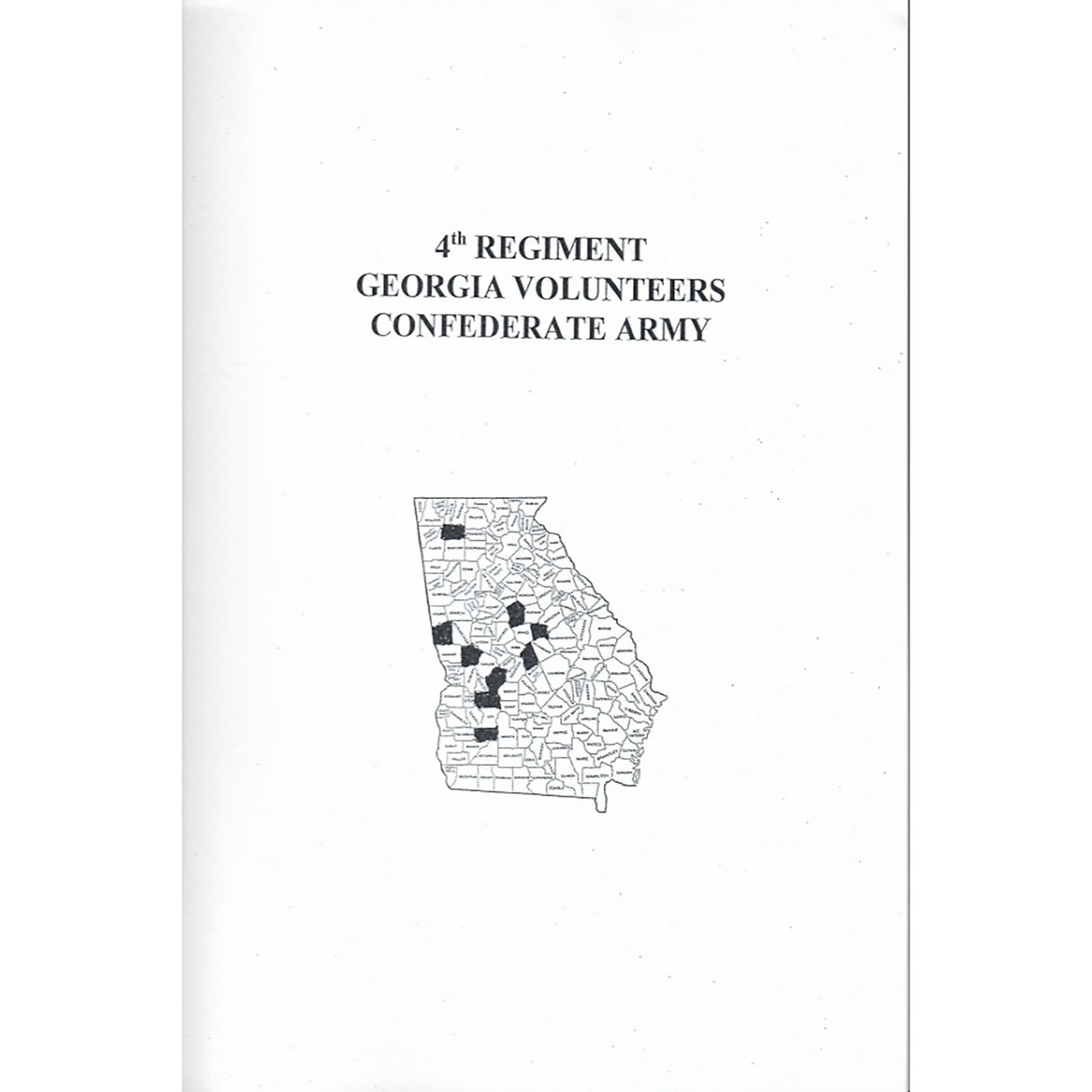 4th Regiment Georgia Volunteers Confederate Army