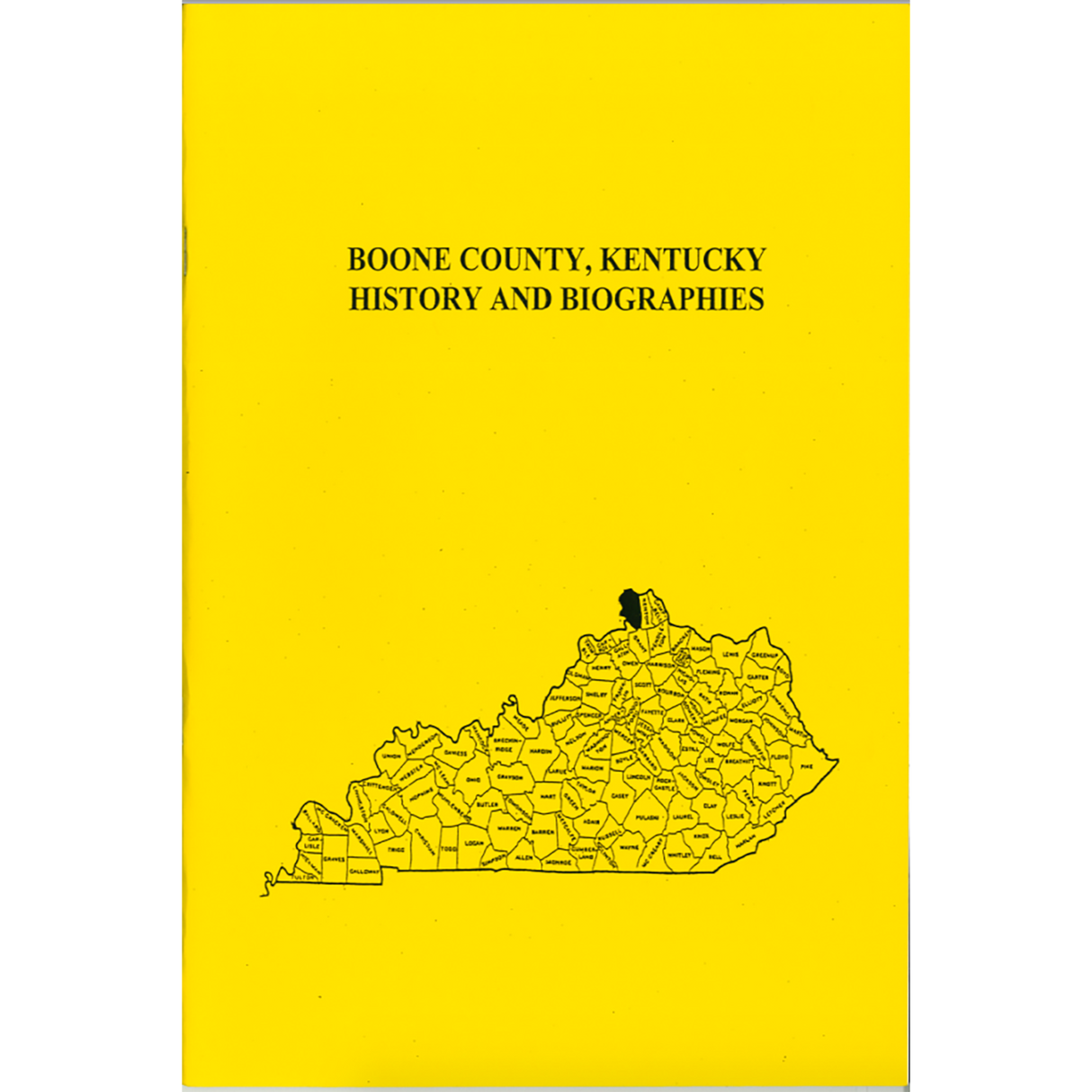 Boone County, Kentucky History and Biographies