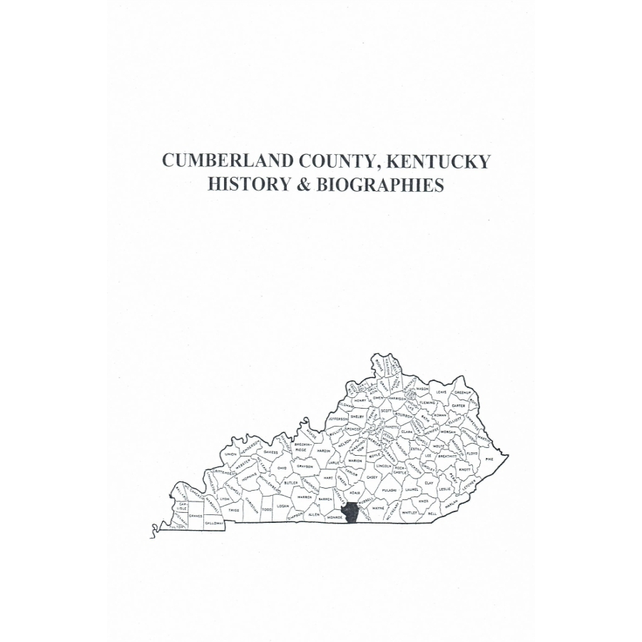 Cumberland County, Kentucky History and Biographies
