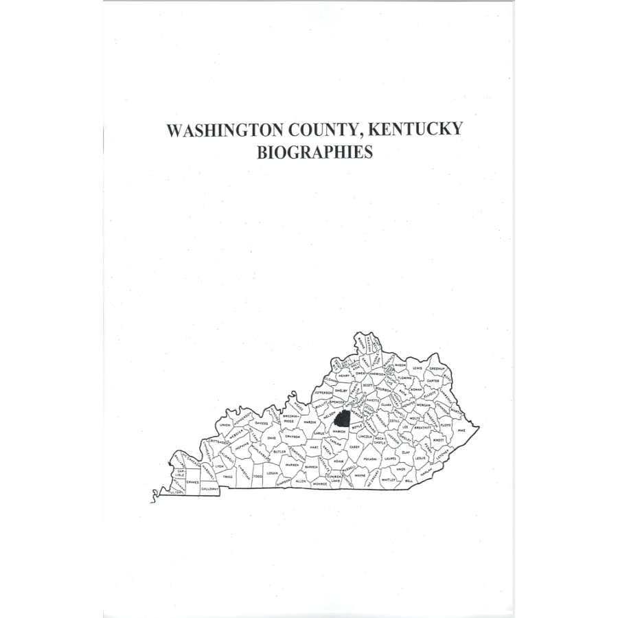 Washington County, Kentucky Biographies