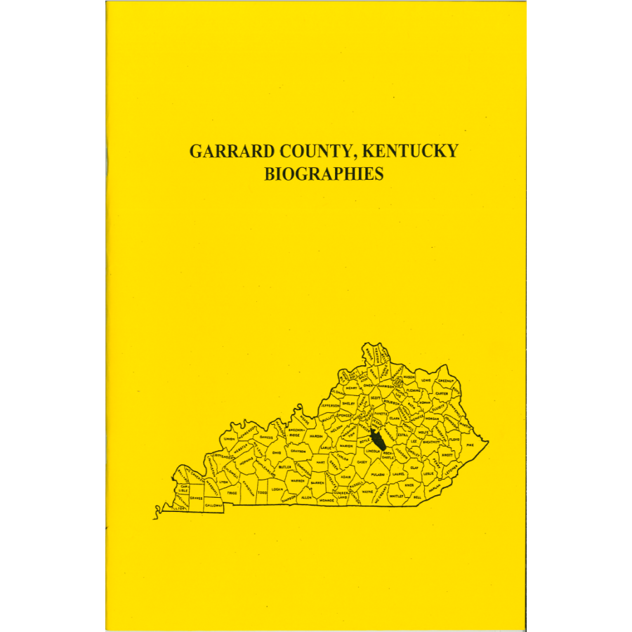 Garrard County, Kentucky Biographies