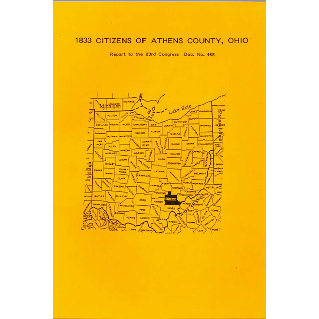 1833 Citizens of Athens County, Ohio