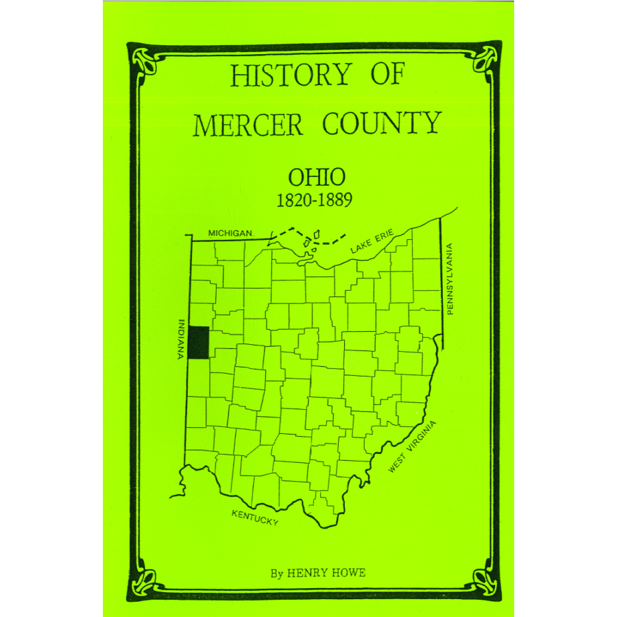History of Mercer County, Ohio