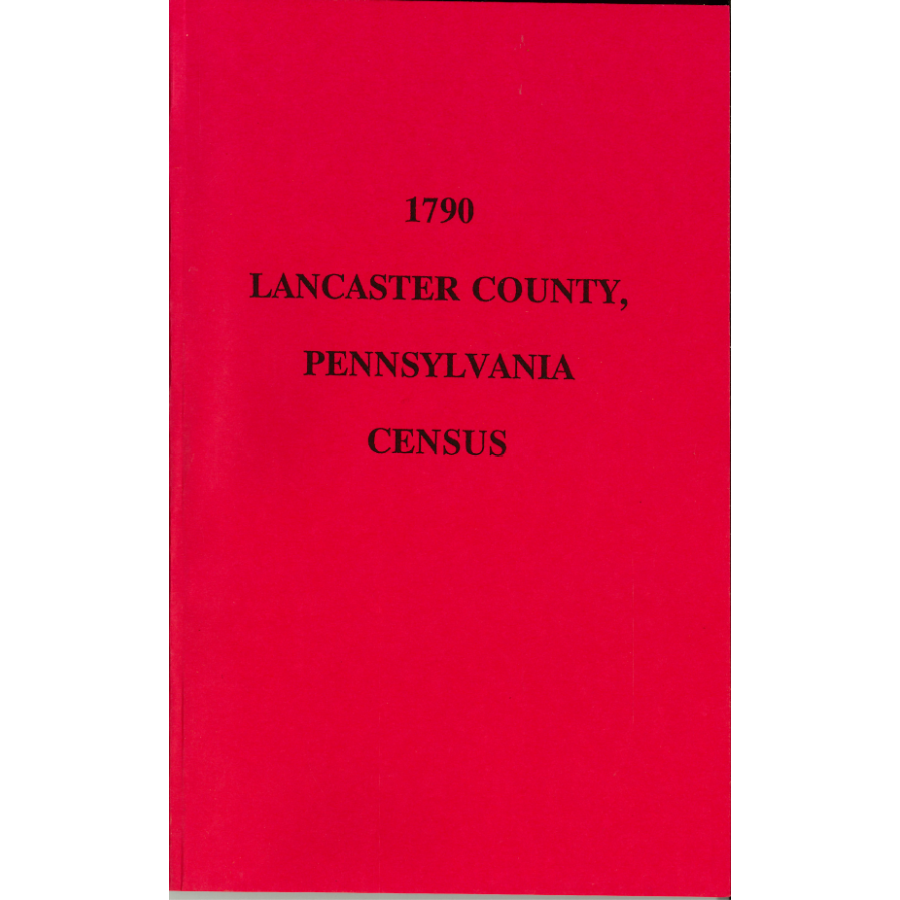 1790 Lancaster County, Pennsylvania Census
