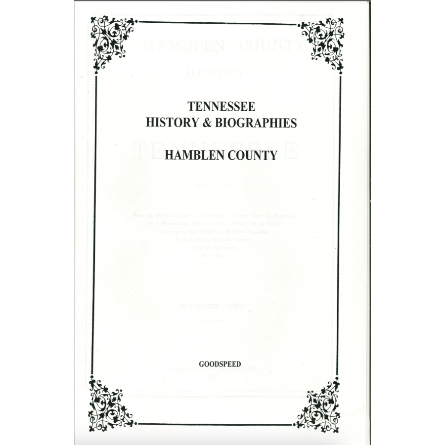 Hamblen County, Tennessee History and Biographies
