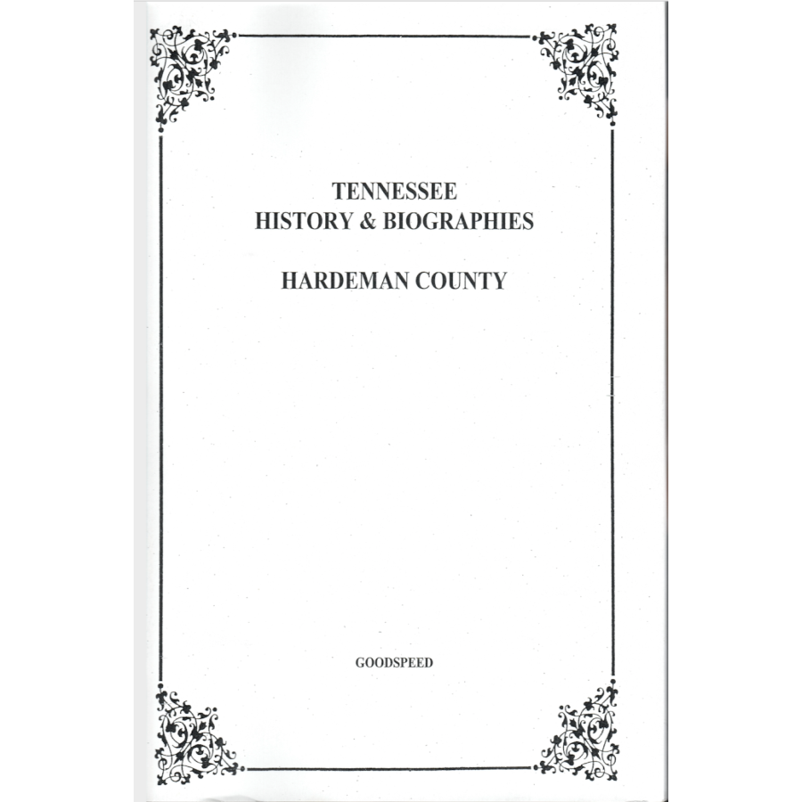 Hardeman County, Tennessee History and Biographies