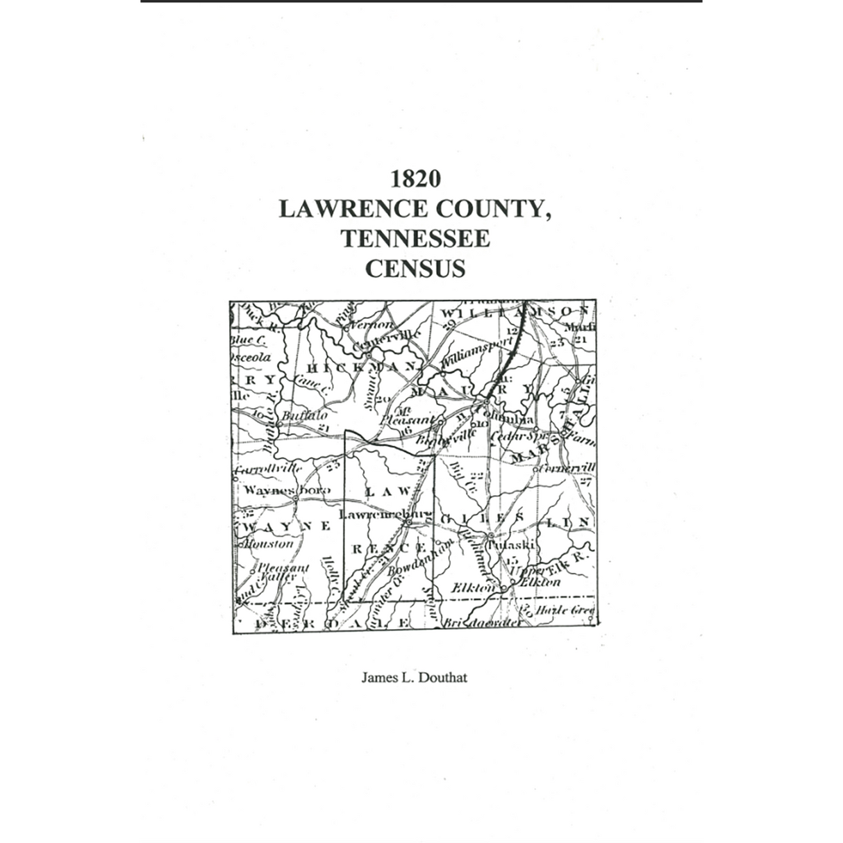 1820 Lawrence County, Tennessee Census