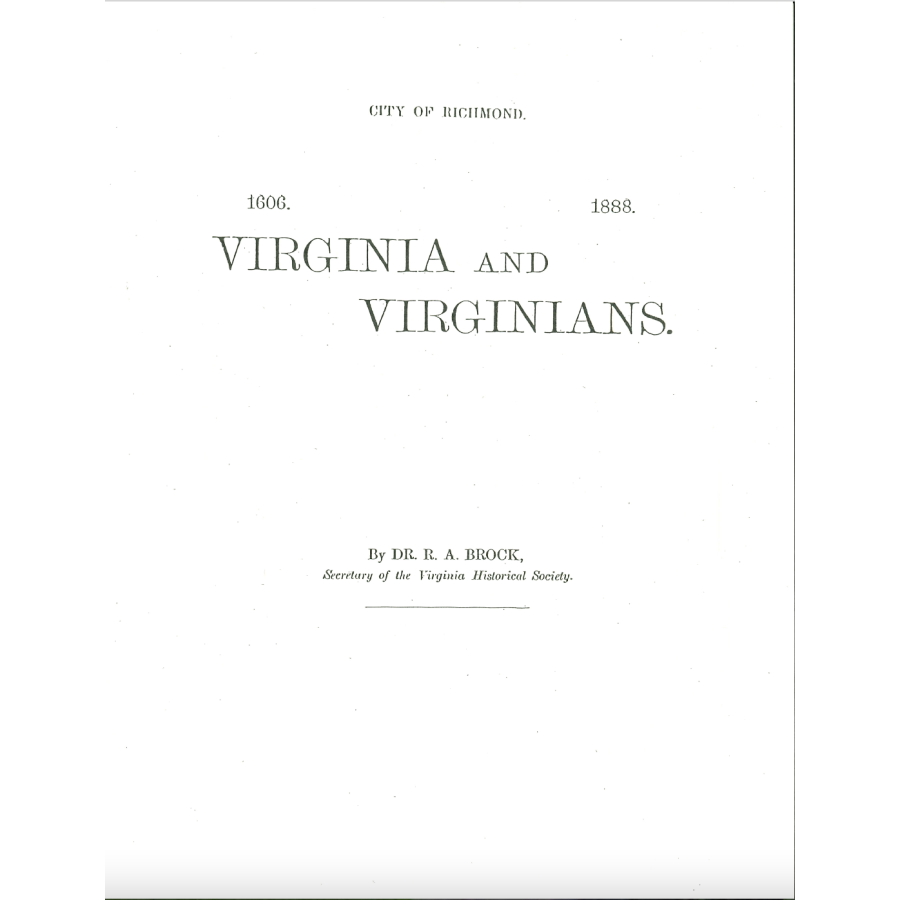Richmond County, Virginia Biographies