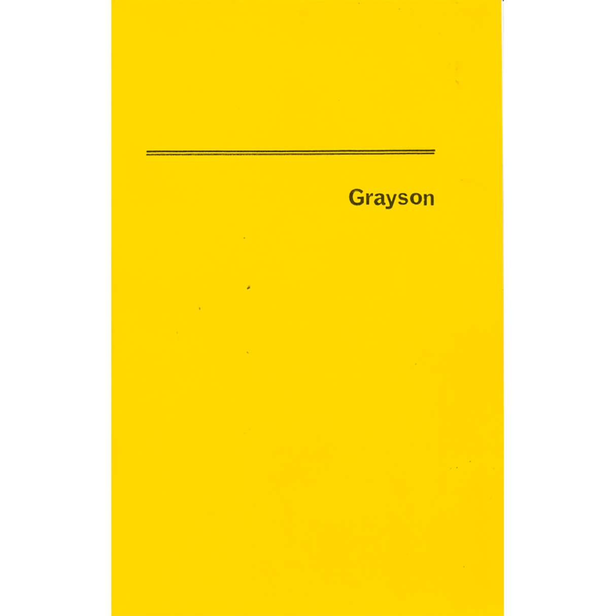 1810 Grayson County, Virginia Census