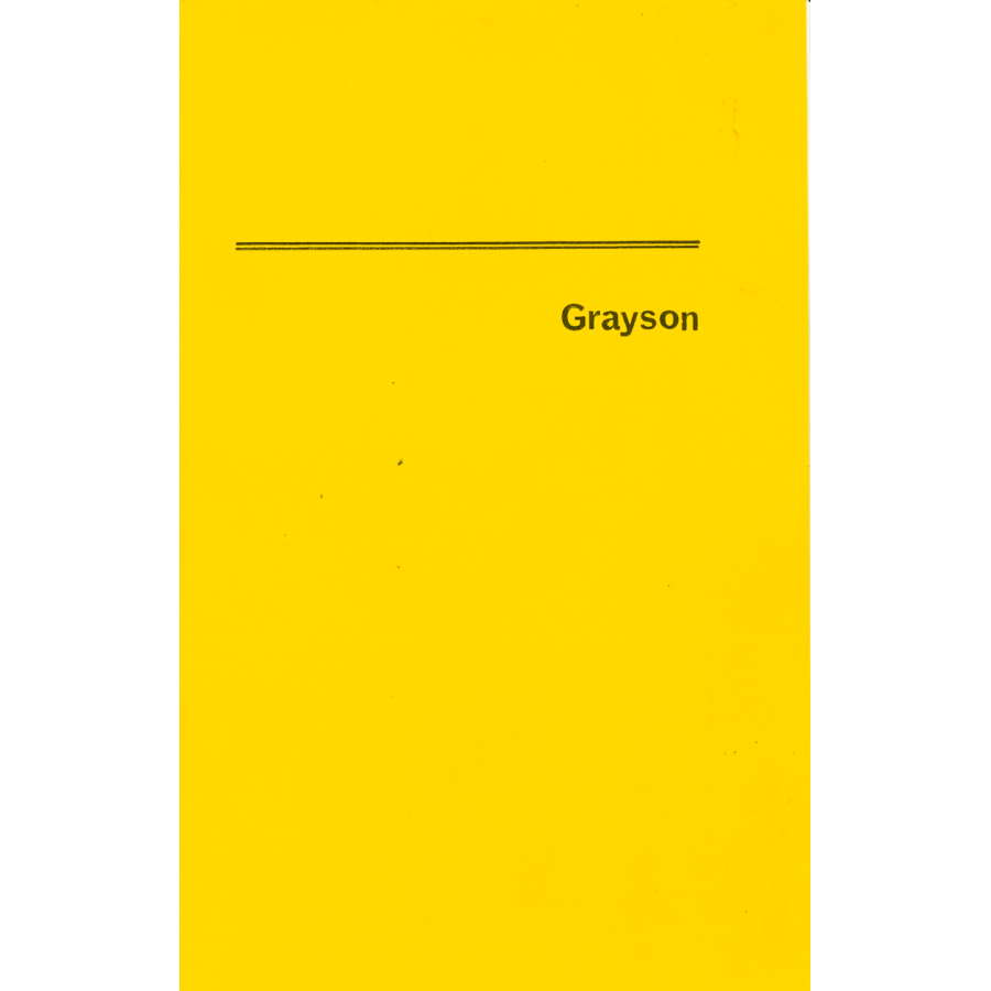 1810 Grayson County, Virginia Census