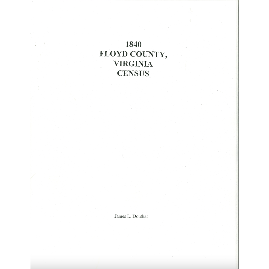 1840 Floyd County, Virginia Census