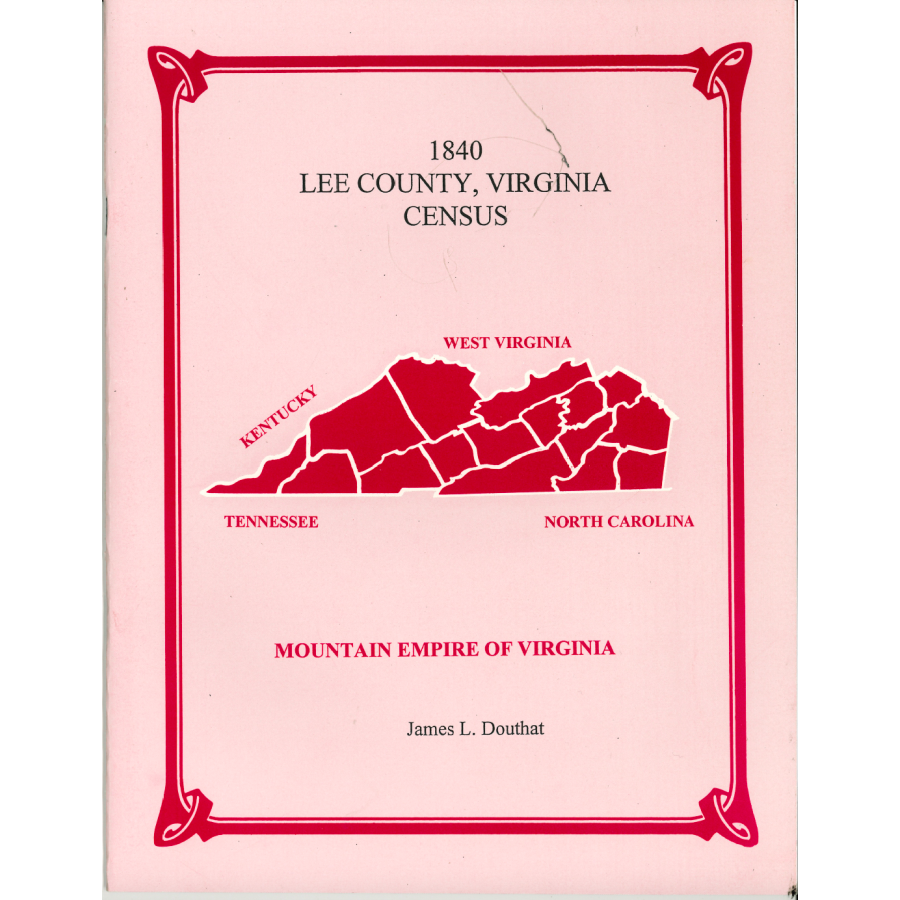 1840 Lee County, Virginia Census