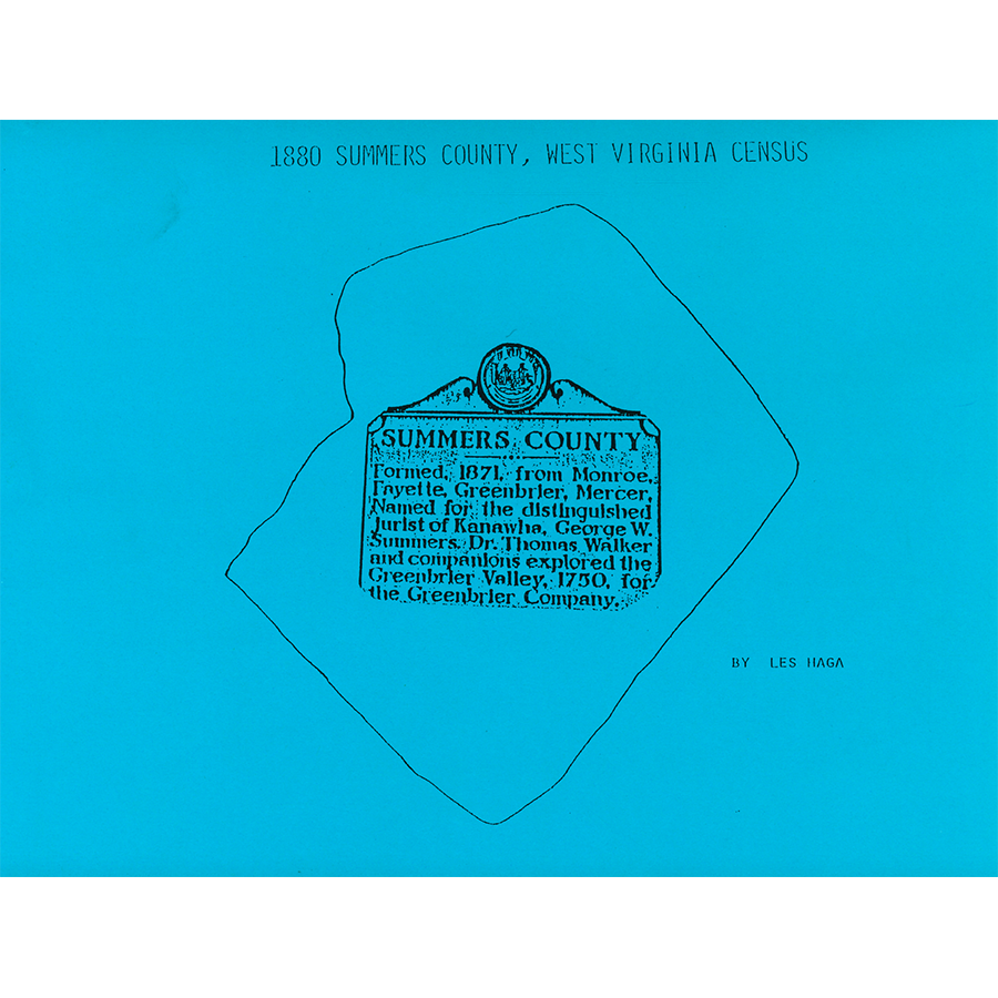 1880 Summers County, West Virginia Census
