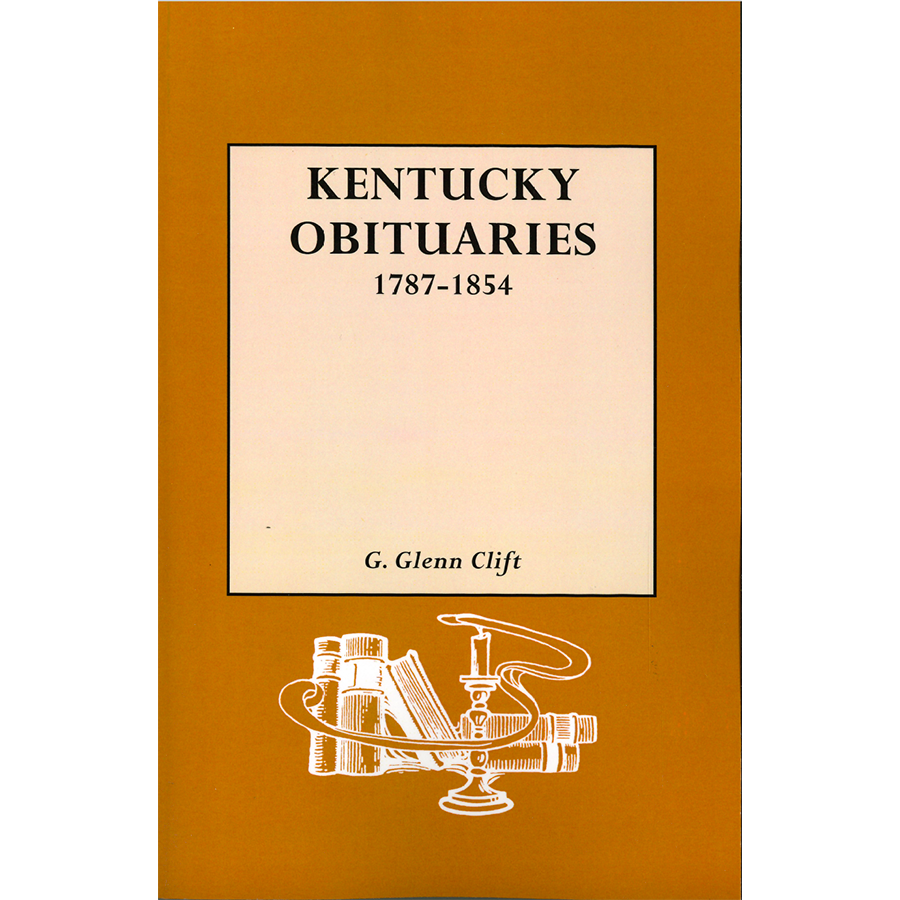 Kentucky Obituaries, 1787-1854